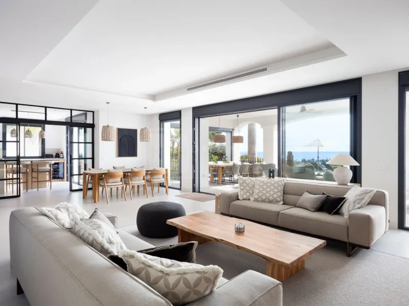 Exquisite Modern Andalusian Masterpiece with Panoramic Sea Views – Los Flamingos, Benahavís