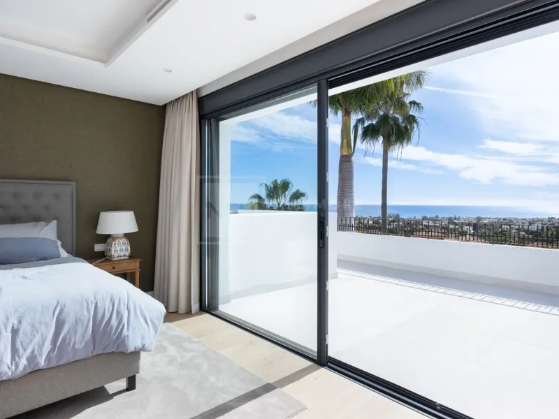 Exquisite Modern Andalusian Masterpiece with Panoramic Sea Views – Los Flamingos, Benahavís