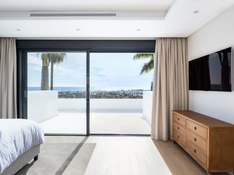 Exquisite Modern Andalusian Masterpiece with Panoramic Sea Views – Los Flamingos, Benahavís