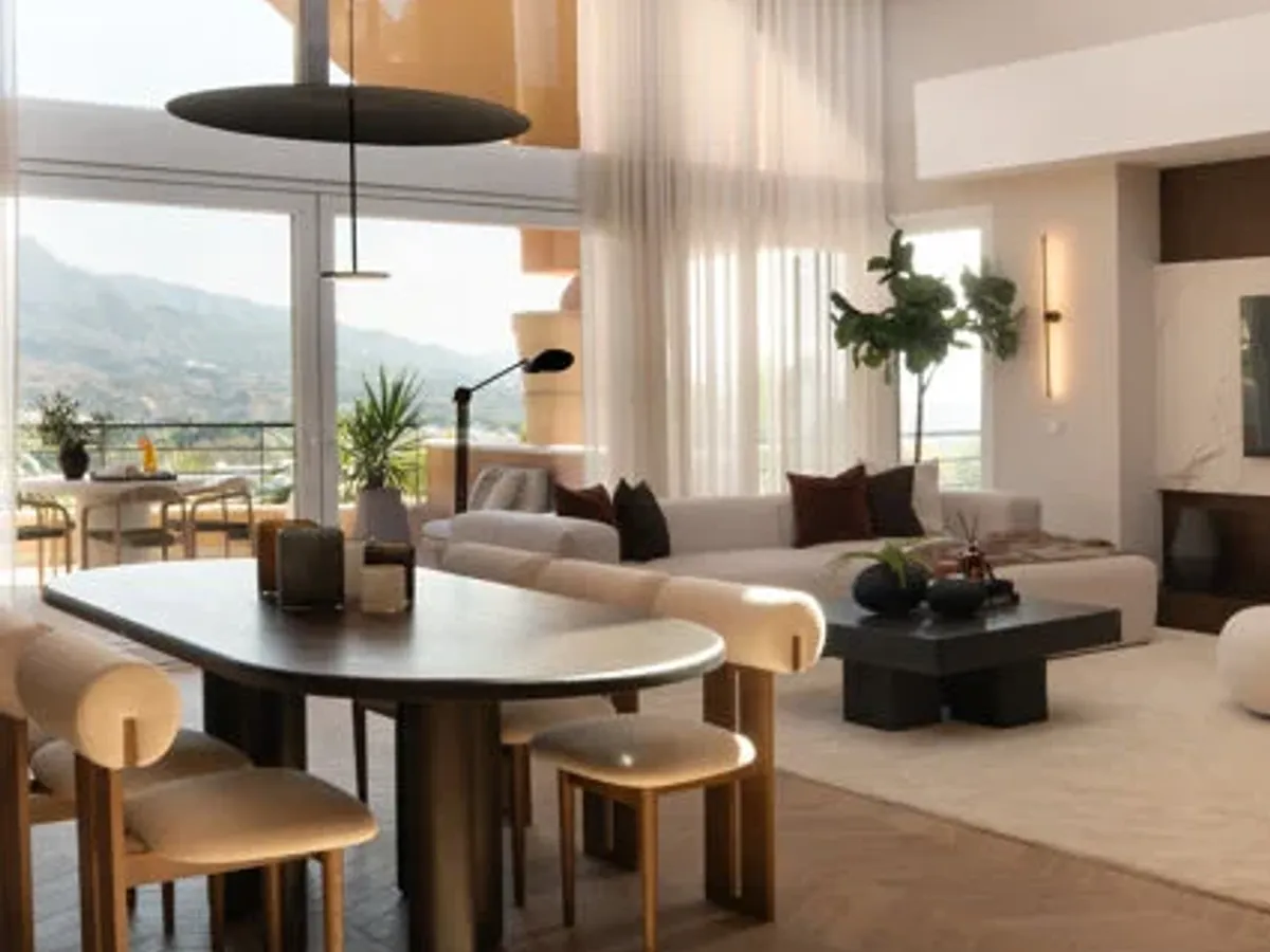 Renovated duplex penthouse with sea and mountain views in Nueva Andalucía