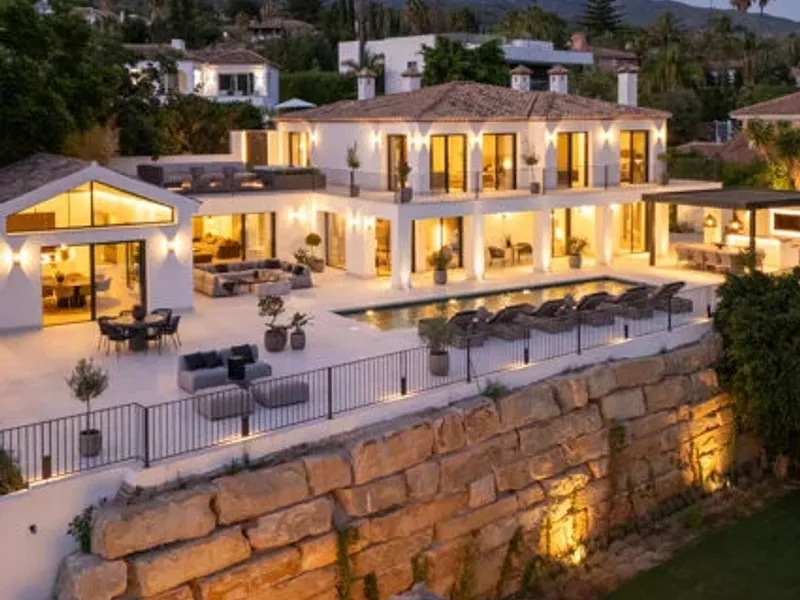 Contemporary Sea-View Villa Project in a Gated Community on Marbella’s Golden Mile