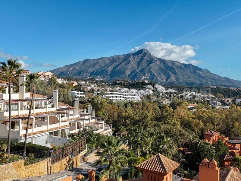 Renovated 3 Bedroom Apartment with sea & mountain views in Nueva Andalucía