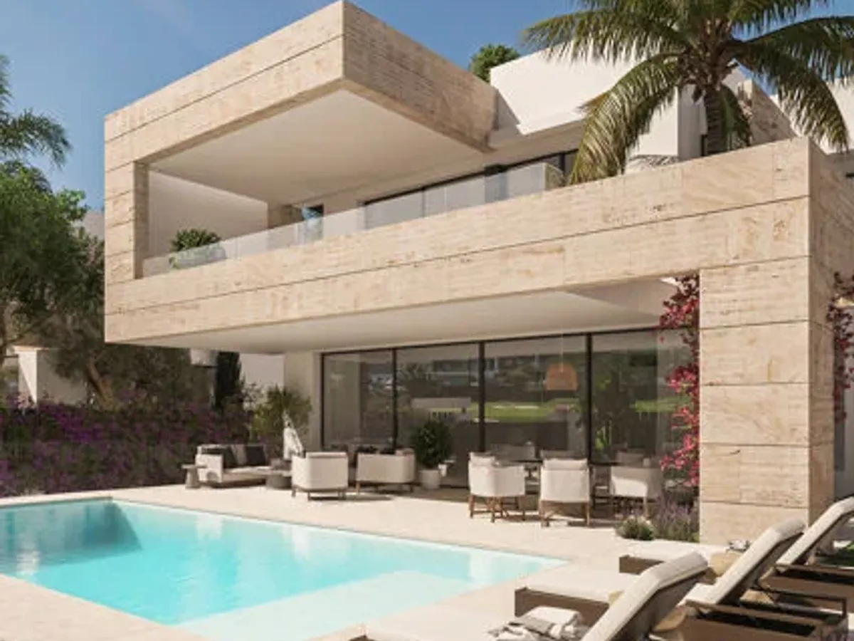 The Island 29 - The Island - Modern luxury townhouse with sea and mountain views in frontline beach residence in Estepona