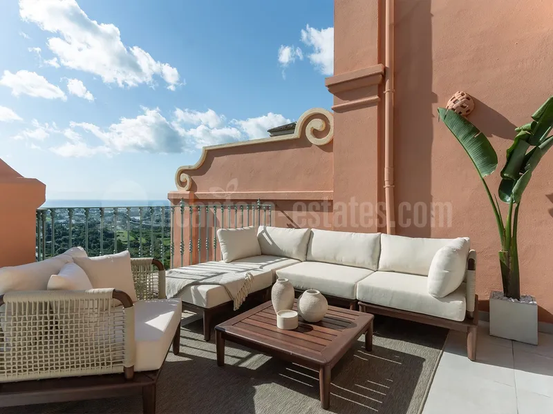 Scandinavian Design Duplex with Panoramic Sea Views in La Quinta