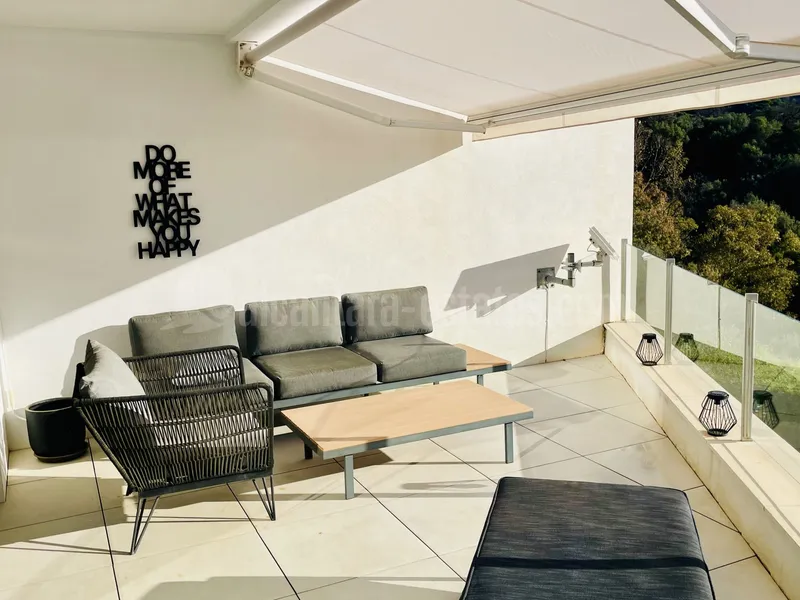 Rare opportunity ELEMENTS - Altos de Los Monteros / New construction from 2022, 1 room bijou 58m2 like first occupancy fully furnished with sea views