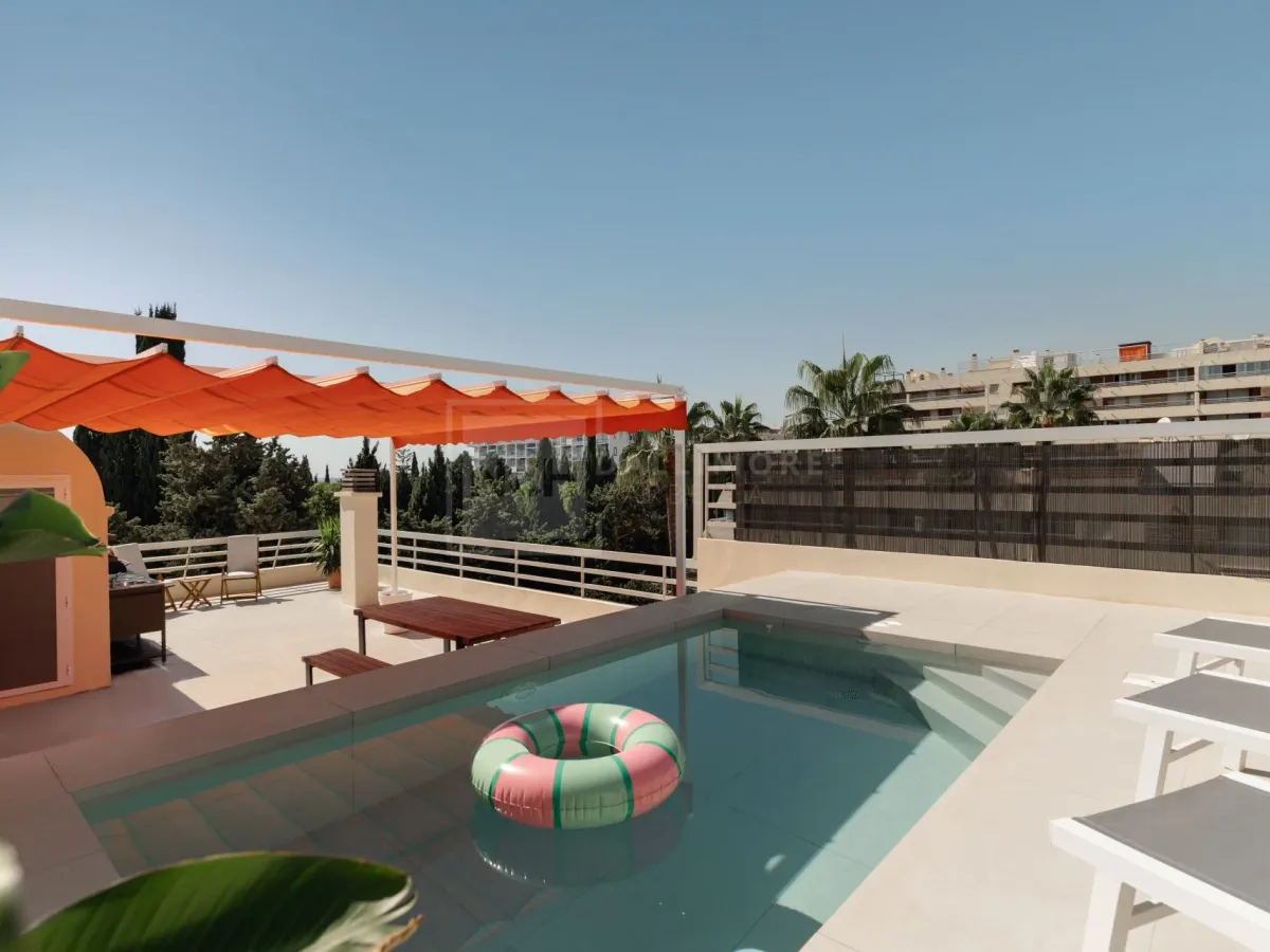 PENTHOUSE IN MARBELLA CENTRO WITH PRIVATE ROOFTOP POOL