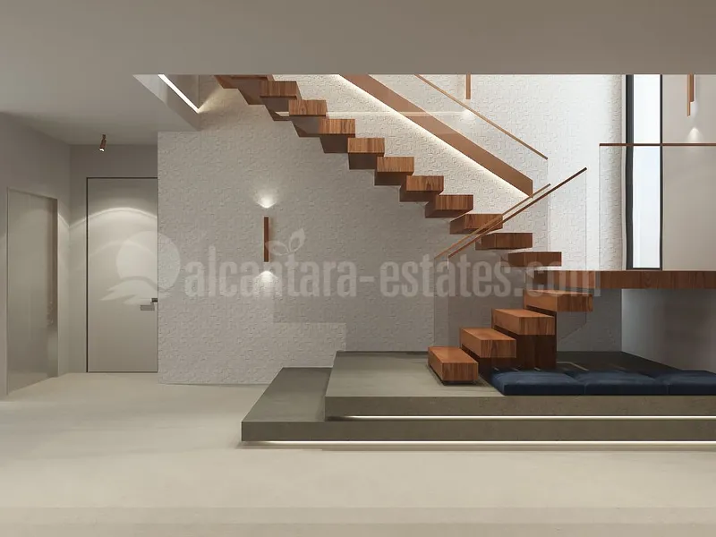 Plot and Project for contemporary villa of 1146 square metres built area in Puerto Banus´ best location