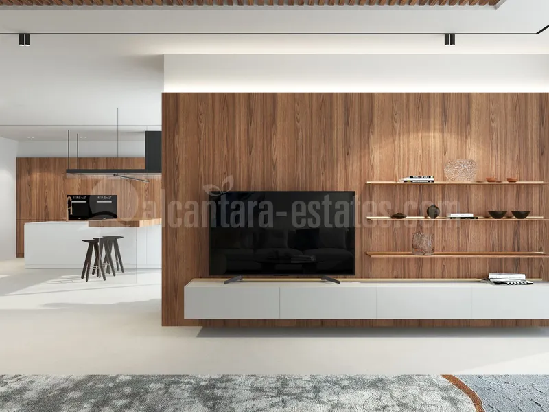 Plot and Project for contemporary villa of 1146 square metres built area in Puerto Banus´ best location