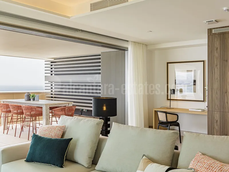 Apartment with incredible views for sale in Malaga Towers