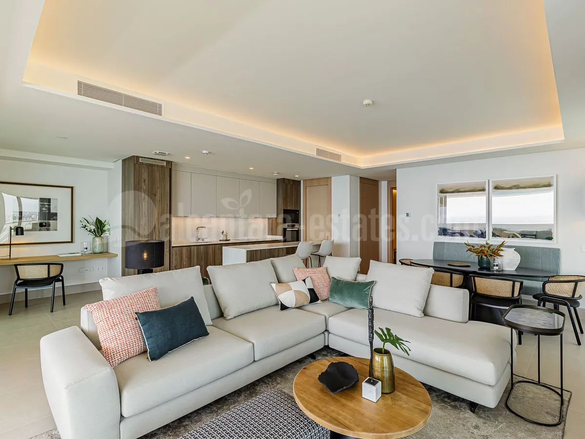 Apartment with incredible views for sale in Malaga Towers