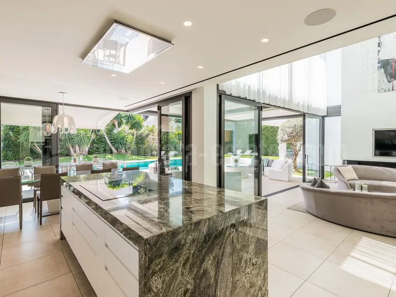 Beachside Contemporary Villa near Malibu Puerto Banus