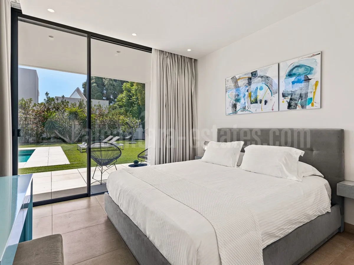 Beachside Contemporary Villa near Malibu Puerto Banus