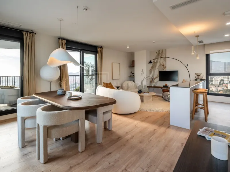 PENTHOUSE WITH VIEWS OVER MALAGA CITY ON THE 29TH FLOOR