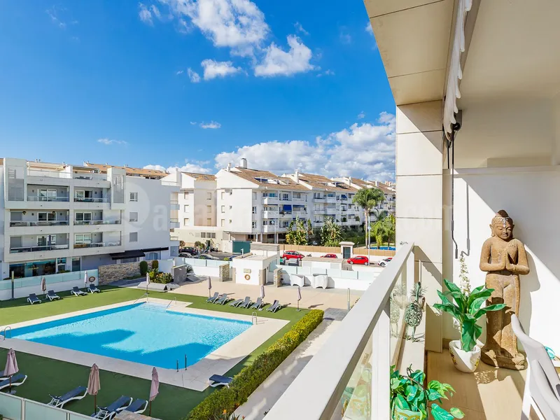 Penthouse with solarium on San Pedro Beach