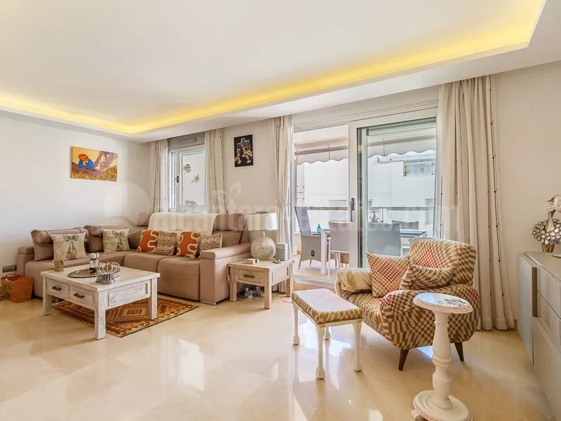 Penthouse with solarium on San Pedro Beach