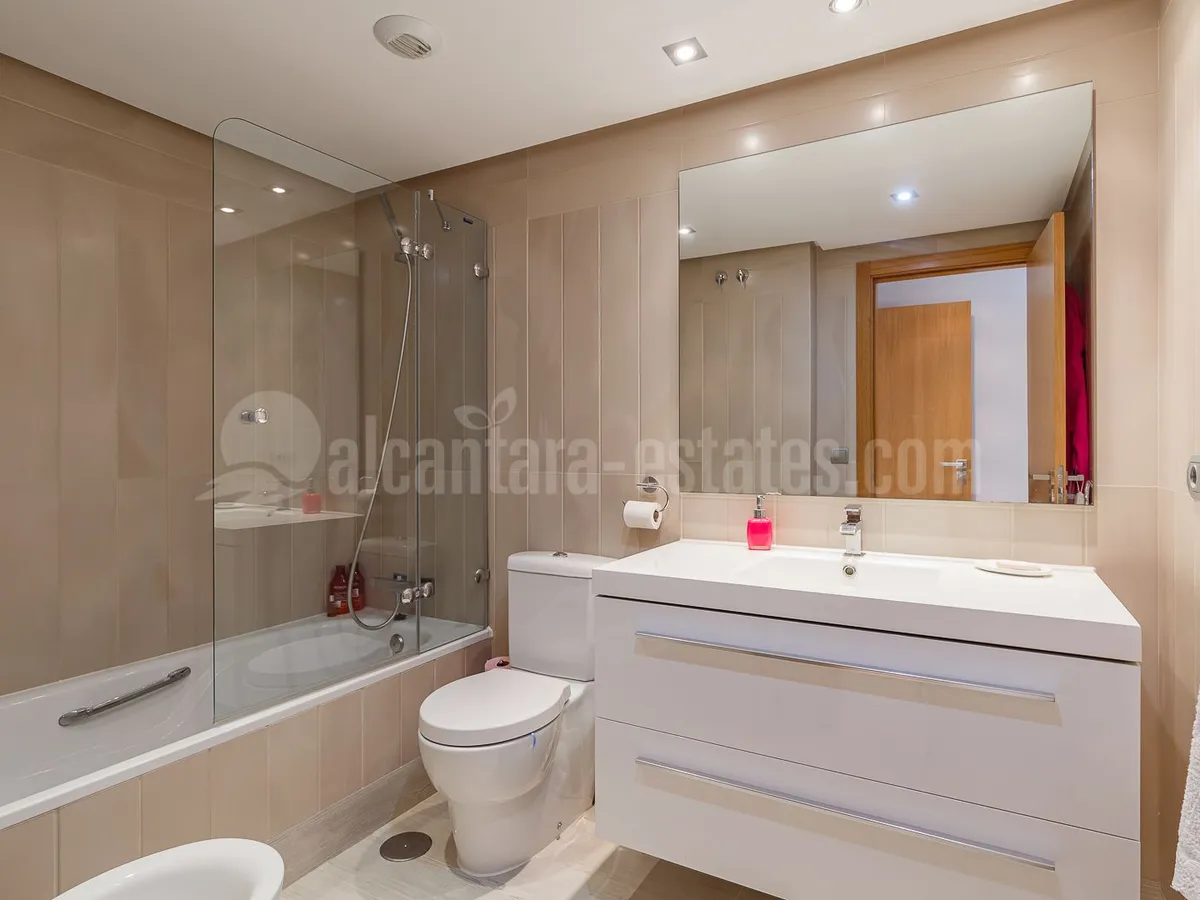 Penthouse with solarium on San Pedro Beach