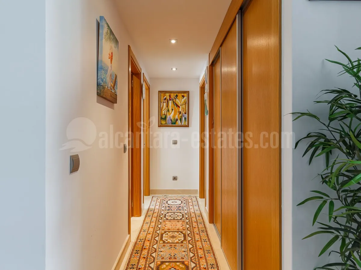 Penthouse with solarium on San Pedro Beach