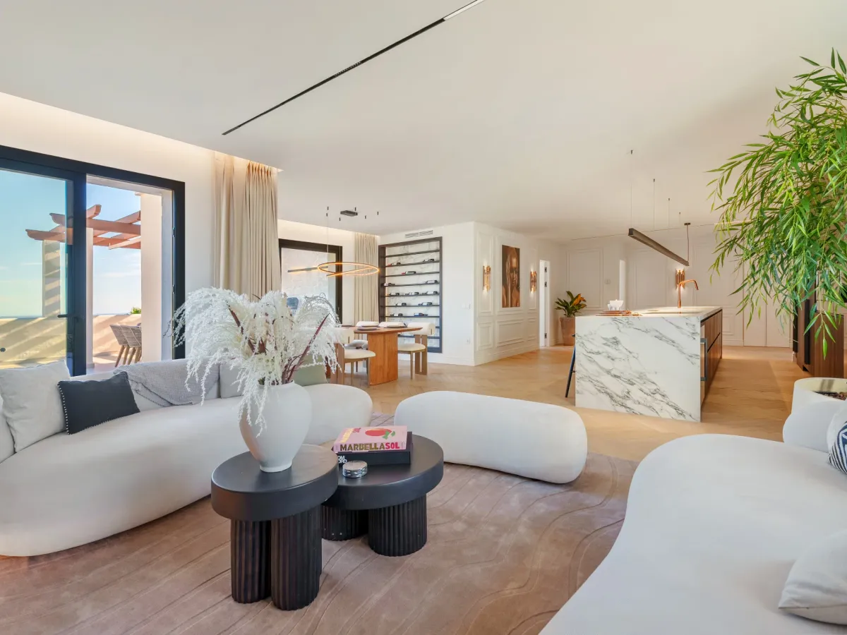 Luxury Duplex Penthouse with Private Pool and Panoramic Sea Views in Nueva Andalucía