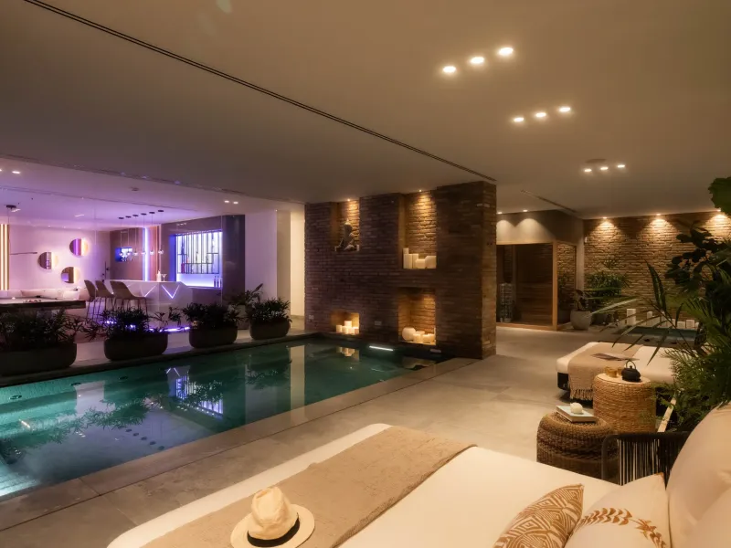 Panoramic Sea View Luxury Villa with Private Spa, Cinema & Resort-Style Living
