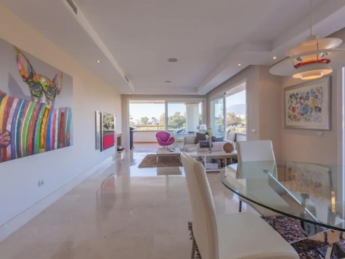 Beachfront apartment on the New Golden Mile of Estepona!