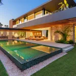 Modern Contemporary Villa with Sea Views in Parcelas del Golf 2
