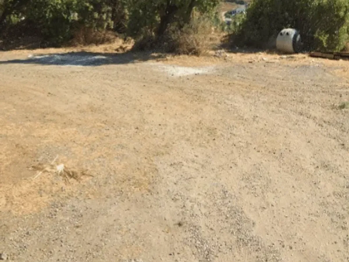 Rustic plot with panoramic sea views