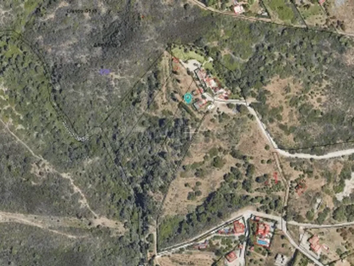 Rustic plot with panoramic sea views