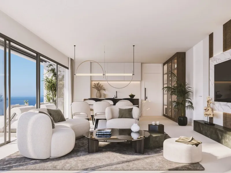 Modern Penthouse with exceptional views of the mediterranean cost near Nerja