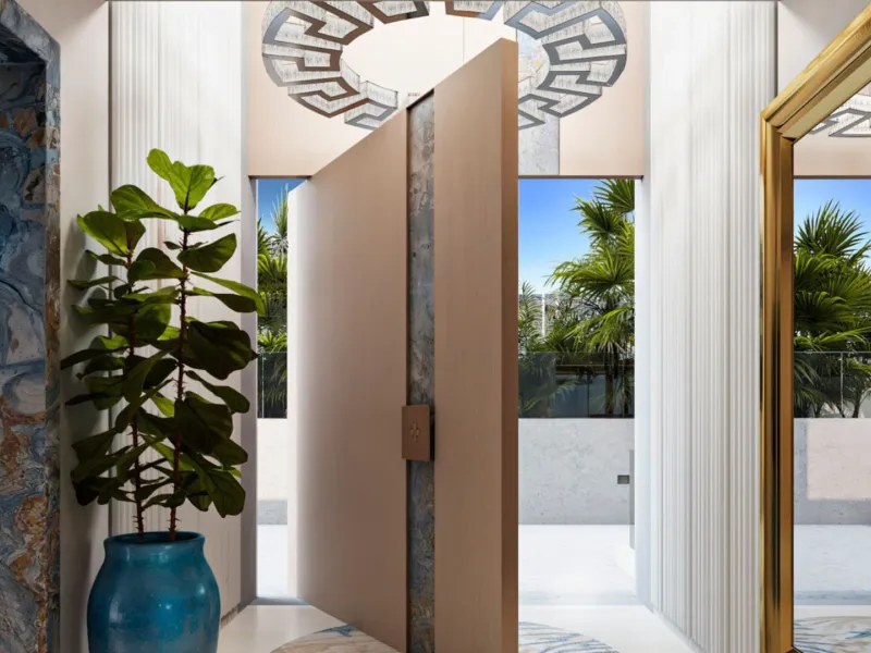 An iconic custom residence featuring Versace home design in Ocho de Oro, Marbella