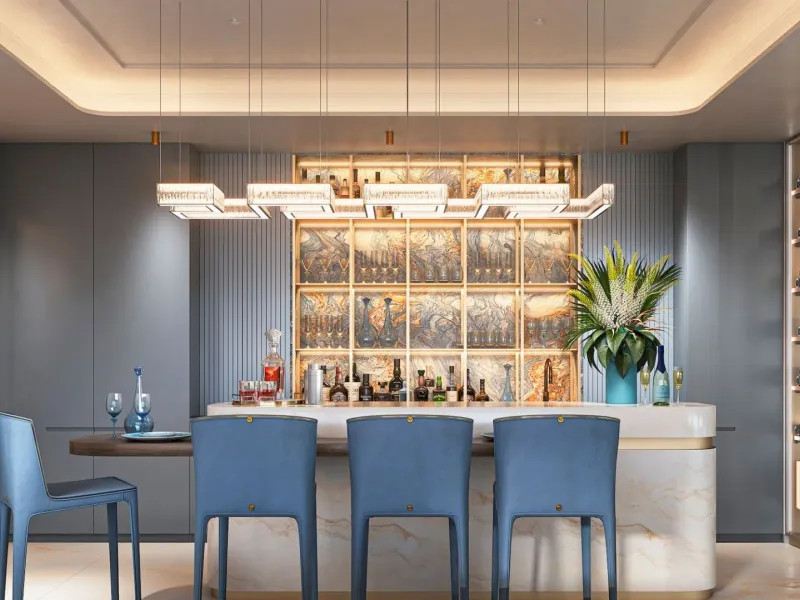 An iconic custom residence featuring Versace home design in Ocho de Oro, Marbella