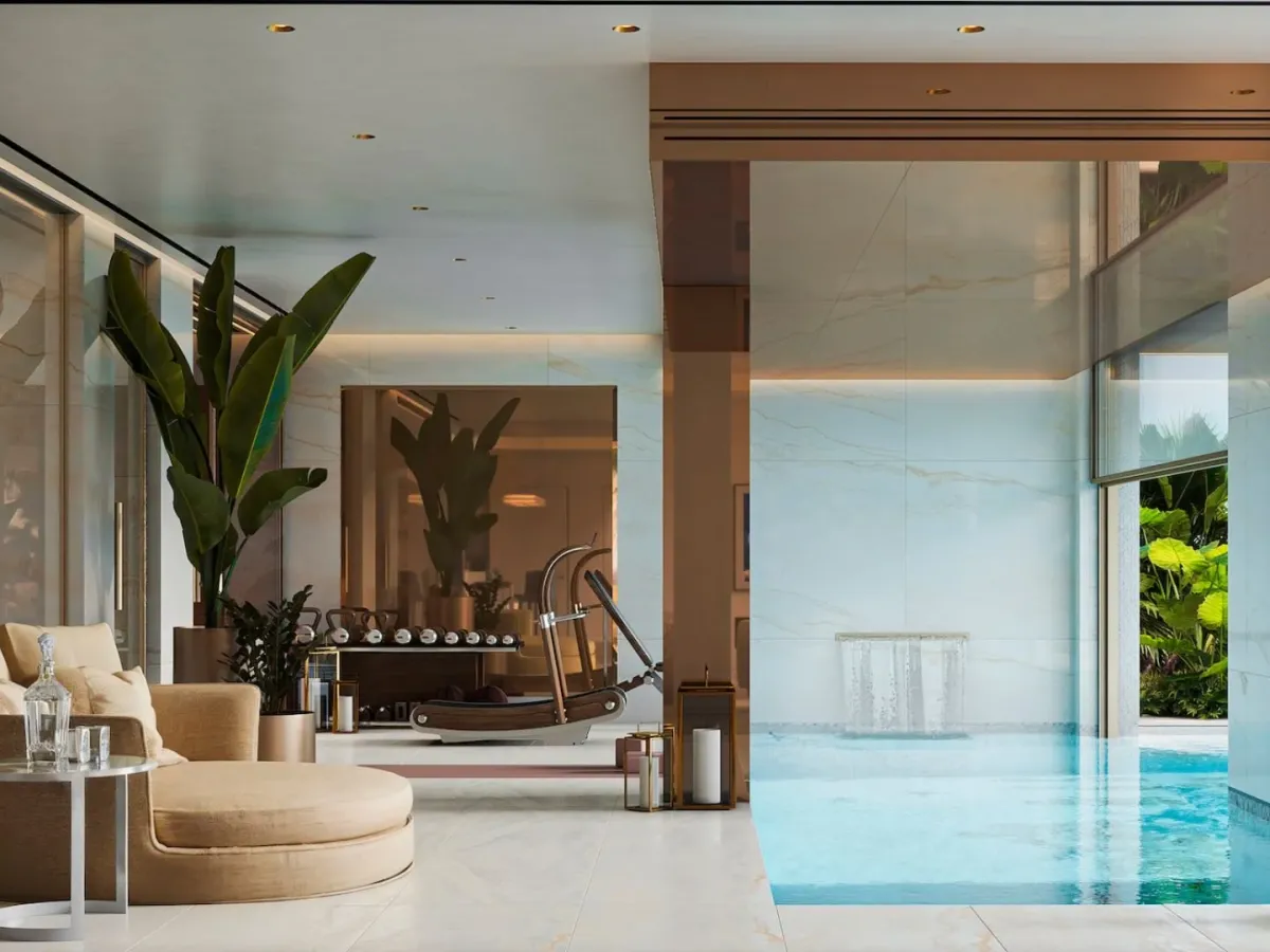 An iconic custom residence featuring Versace home design in Ocho de Oro, Marbella