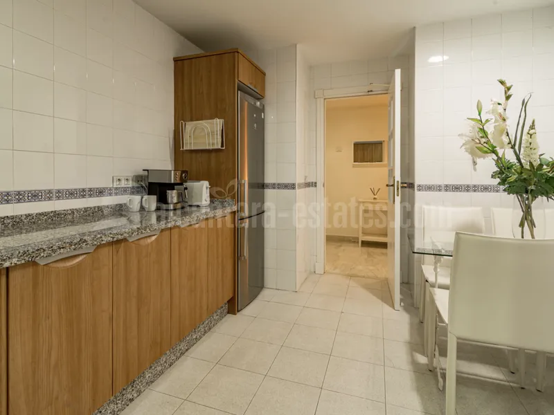 Apartment for sale in Las Adelfas, frontline San Pedro beach