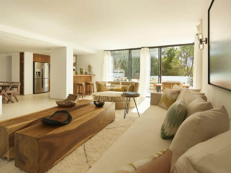 Exclusive seafront villa with sea access for sale in Ibiza Town