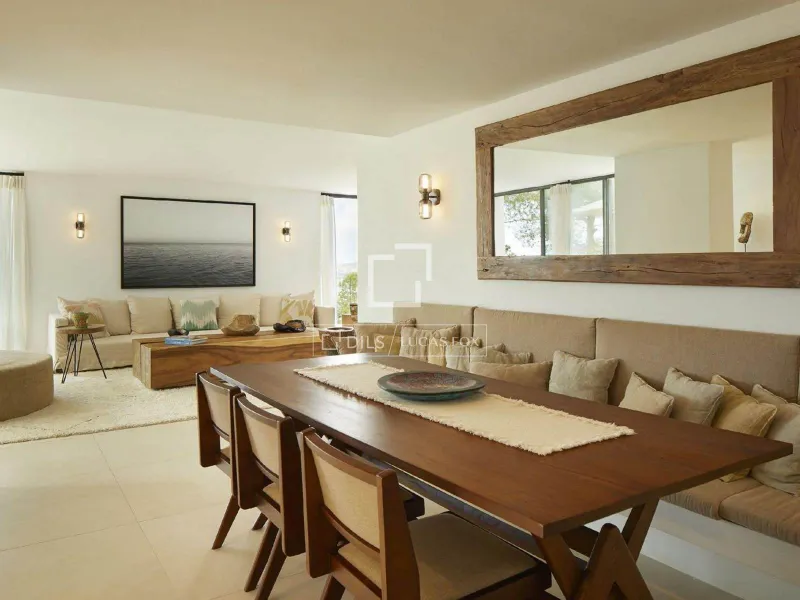 Exclusive seafront villa with sea access for sale in Ibiza Town