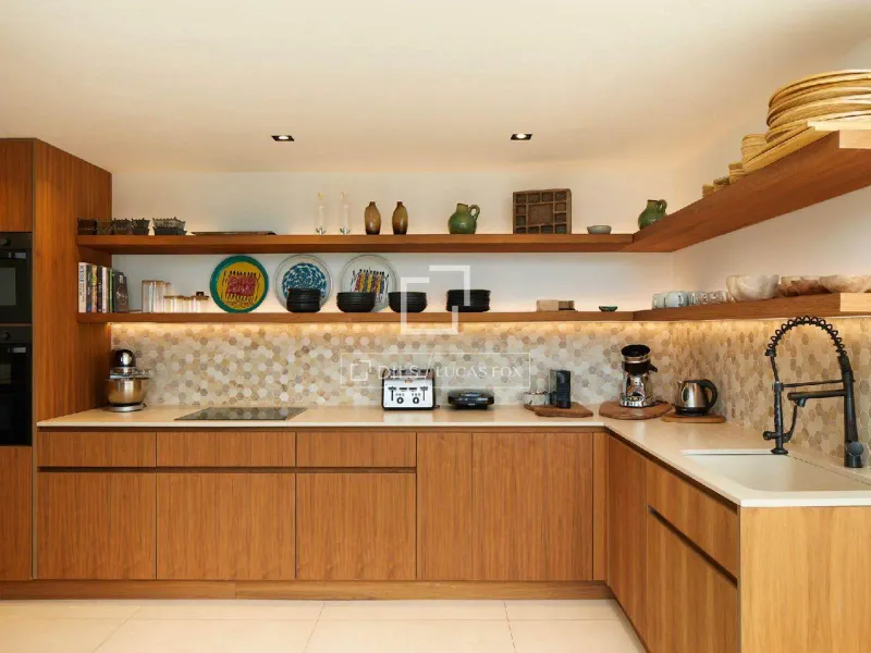 Exclusive seafront villa with sea access for sale in Ibiza Town