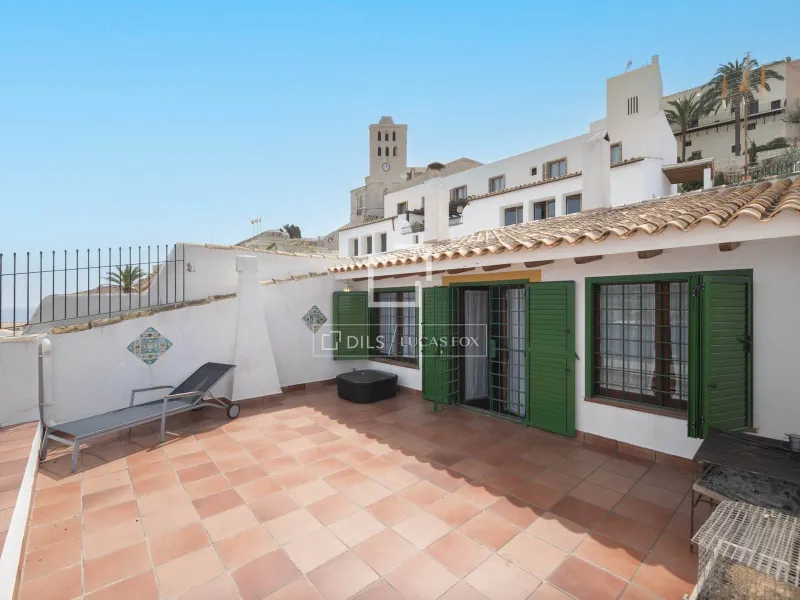 5-bedroom duplex for sale in historic building, Dalt Vila, Ibiza Town