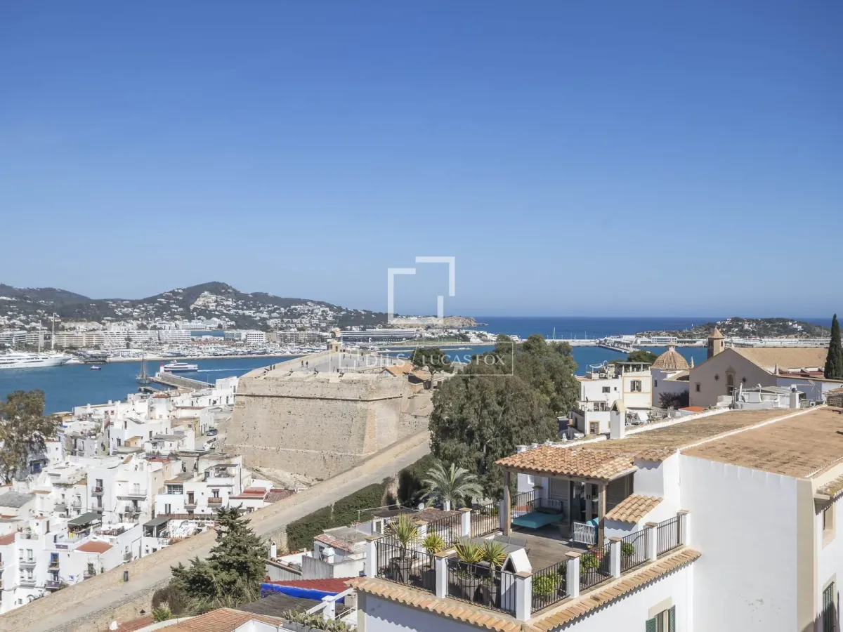 5-bedroom duplex for sale in historic building, Dalt Vila, Ibiza Town