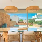 Modern new build villa with sea and sunset views for sale near Cala Conta, Ibiza 6