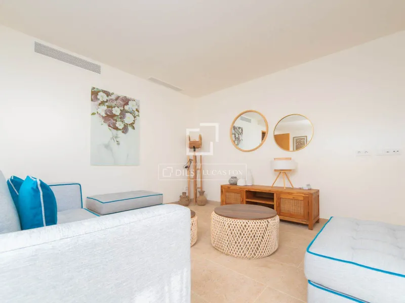 Modern new build villa with sea and sunset views for sale near Cala Conta, Ibiza