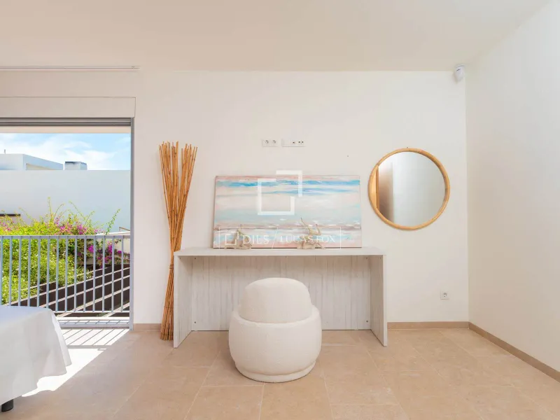 Modern new build villa with sea and sunset views for sale near Cala Conta, Ibiza