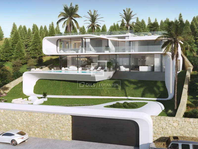 Luxurious villa for sale in Ibiza's Vista Alegre ready in Q1 2026