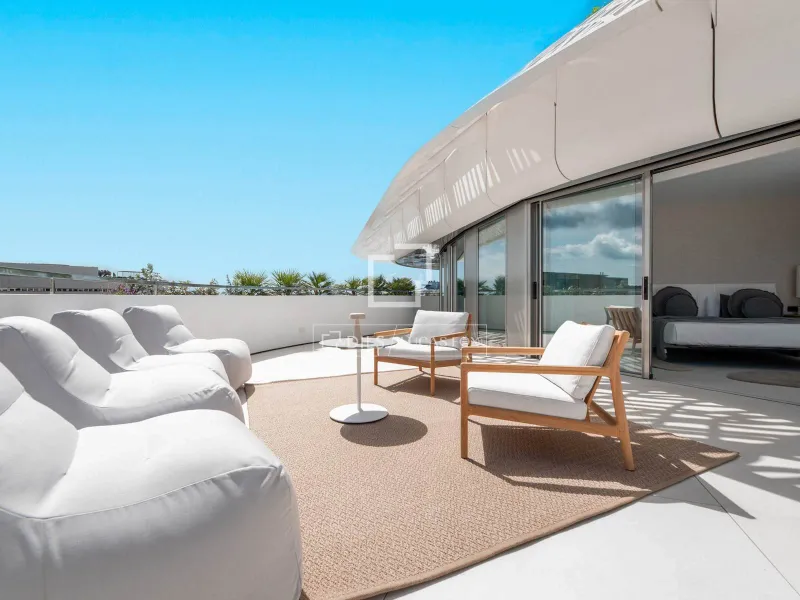 New build 3 Bedroom apartment with 355m² terrace for sale in Ibiza Town