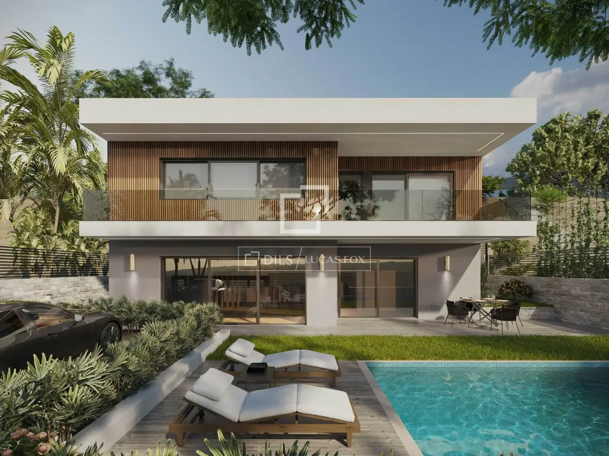 New build 4 Bedroom house / villa with 22m² terrace for sale in Vilassar de Dalt