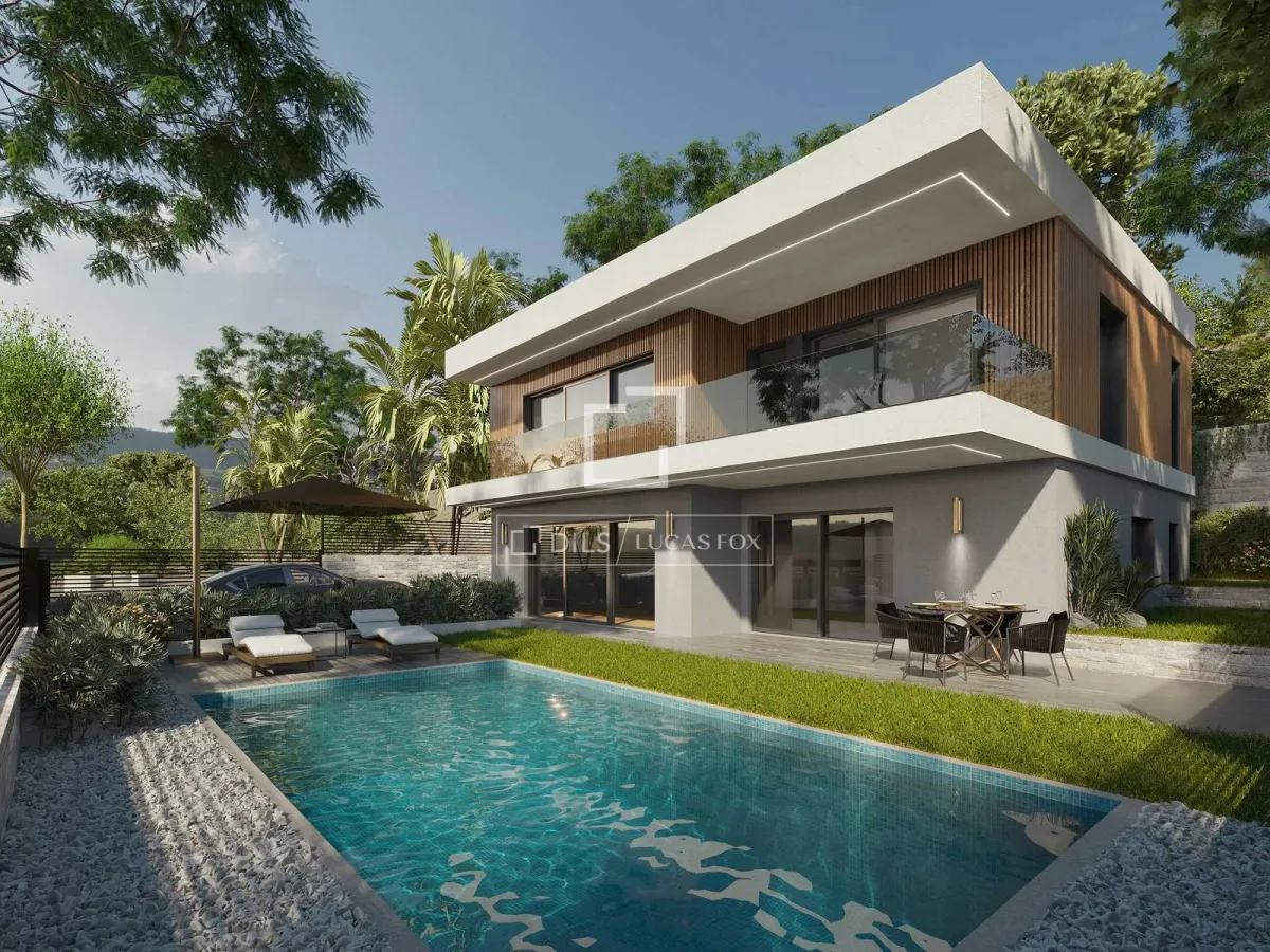 New build 4 Bedroom house / villa with 22m² terrace for sale in Vilassar de Dalt