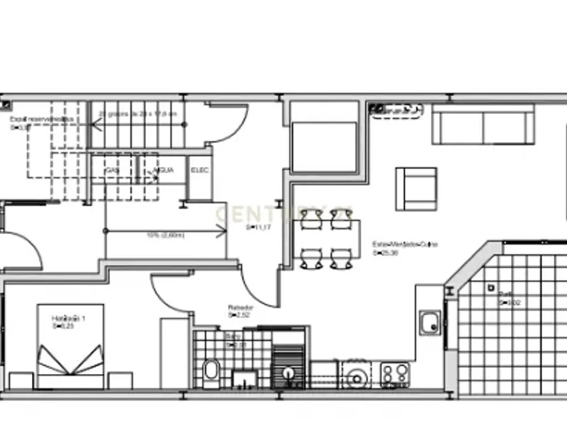 Piso a estrenar con balcón en la Creu de Barberà – Sabadell