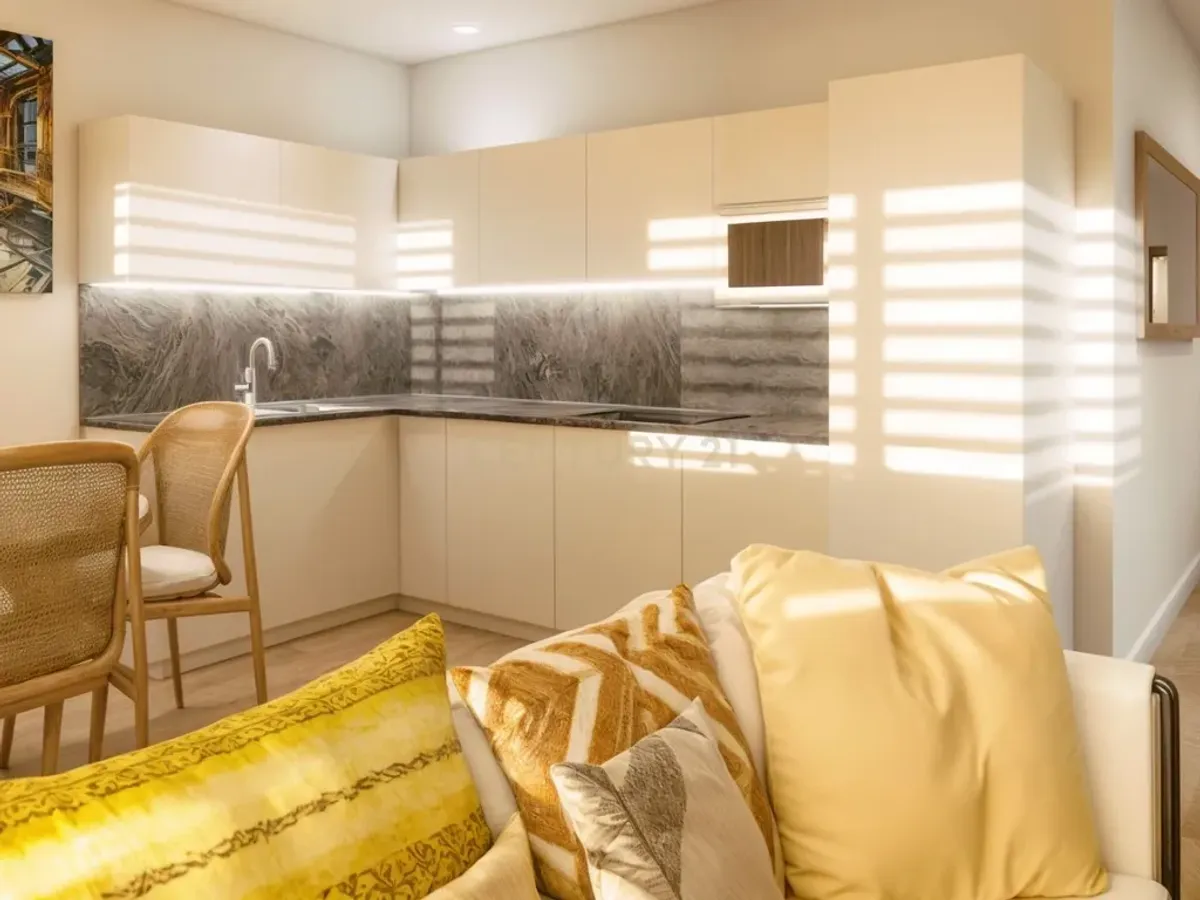 Planta baja a estrenar con gran patio en Jaume Pinent, Barcelona