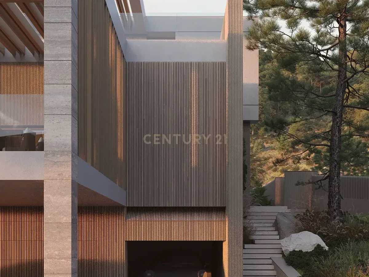 Una exclusiva residencia moderna en las colinas de Benahavís