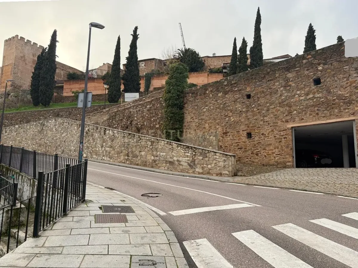 Oportunidad de inversión en el Casco Antiguo de Cáceres, apartamento con piscina, jardín y garage.