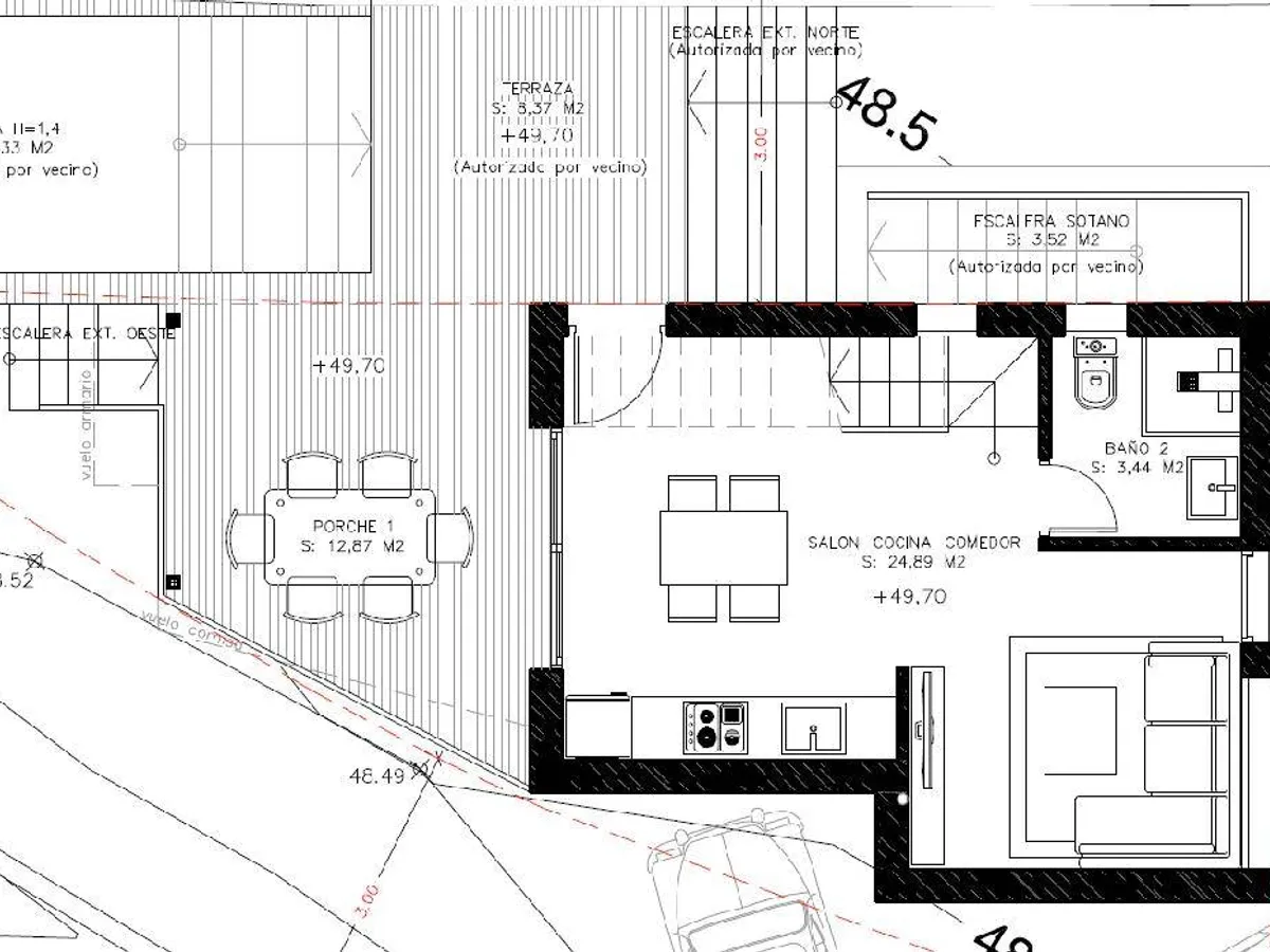 PARCELA URBANA CON PROYECTO Y LICENCIA  | 155.000 €, 250 m²