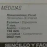 REVESTIMIENTO PAREDES TECHOS ECOPANEL E1 . 8